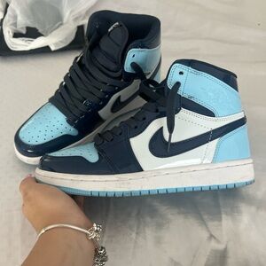 Women’s Patent UNC’s - Jordan 1s